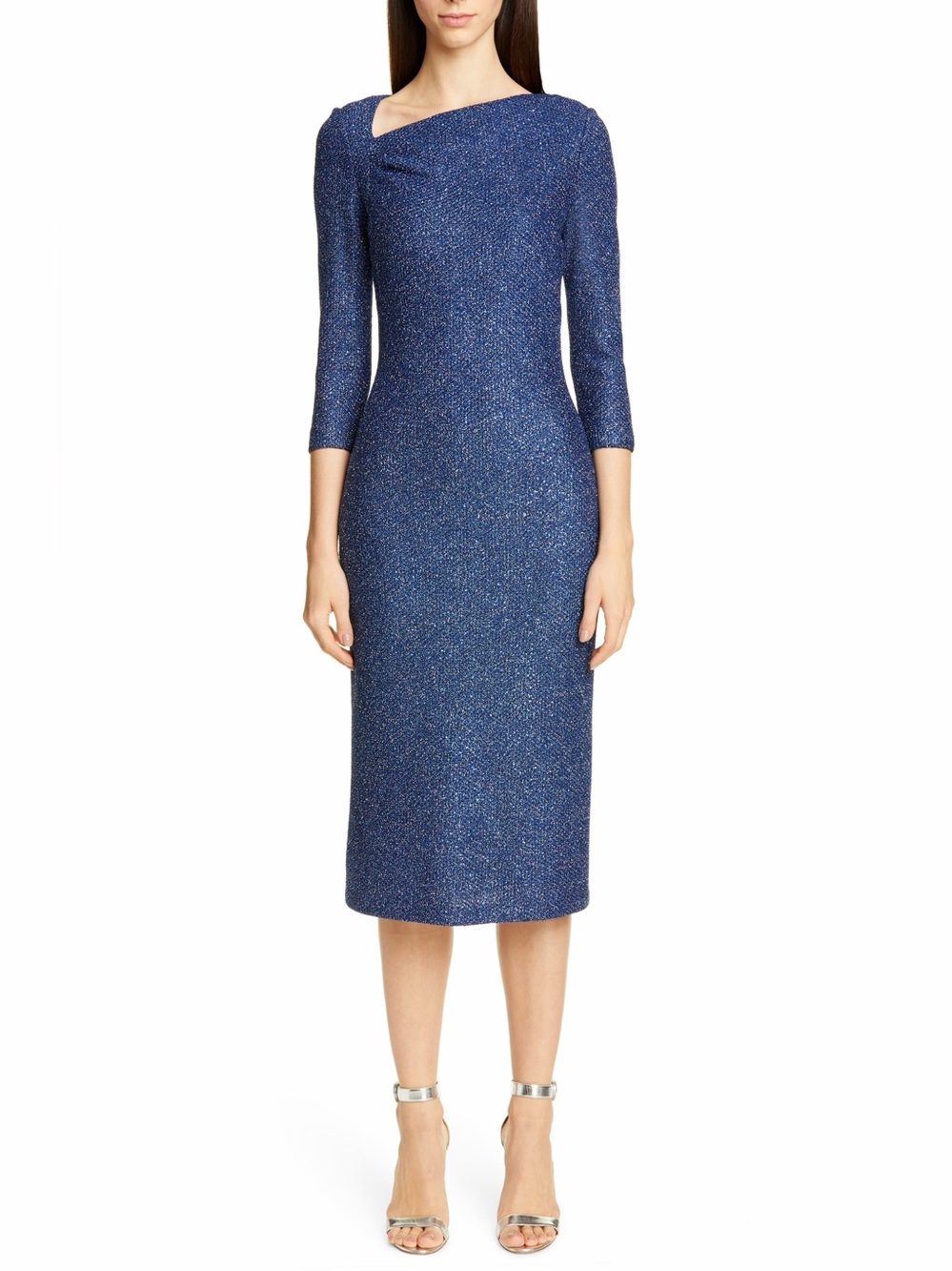 St John blue dress size 6